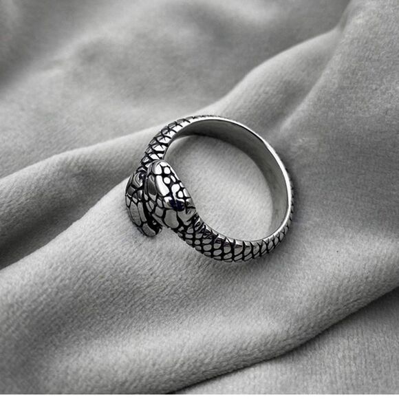 RING - Snake Ring Silver - Picture 4 of 4